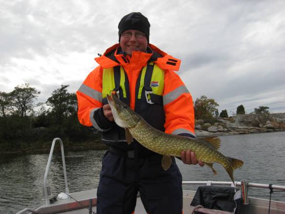 Alltid lika roligt med fångst