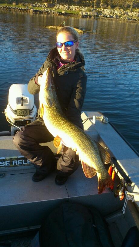 Nytt PB 106 cm lång 8,3 kg