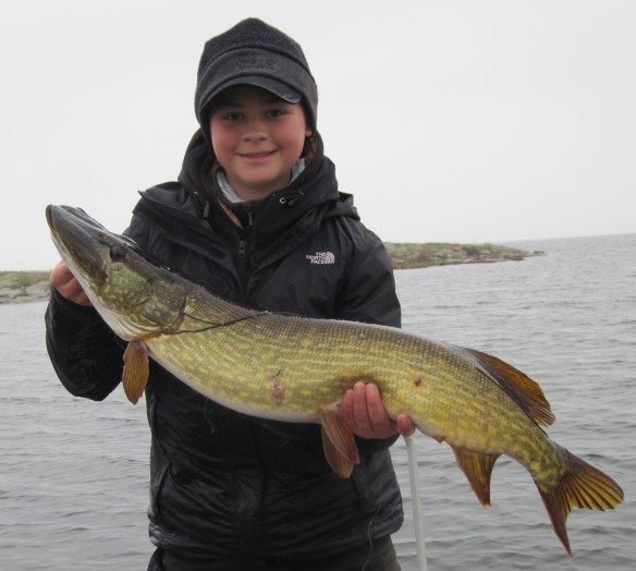 Våran största gädda på KPT