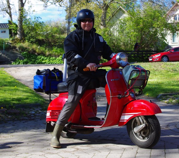 Håkan och fiskemoppen