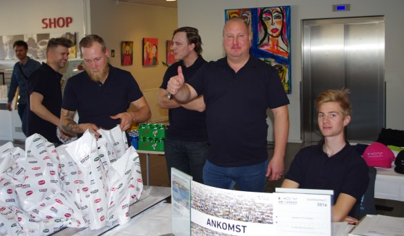 Niklas och hans team